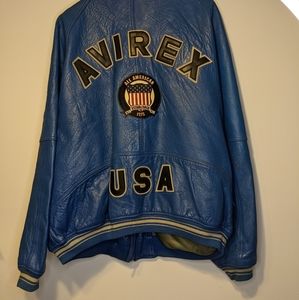 Avirex Leather Jacket 5xl 